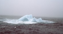 Iceberg off the coast of Newfoundland, 1984
